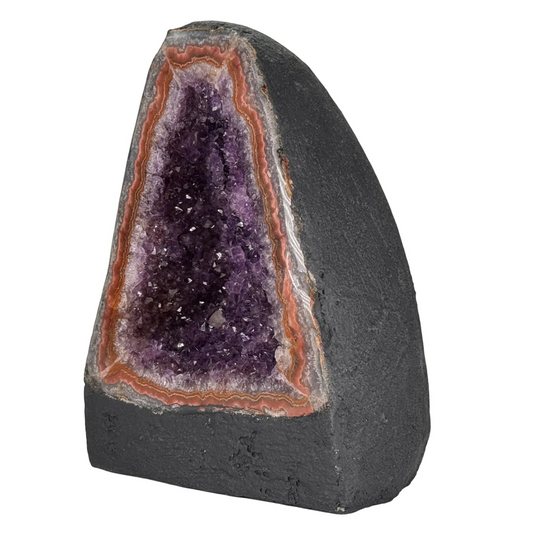 Amethist geode kathedraal klein - dieppaars - hoge kwaliteit #1