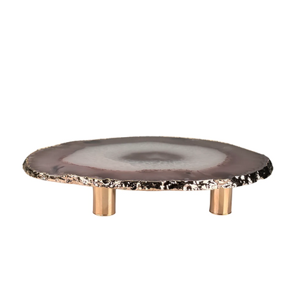 Luxe agaat verhoging display 18 cm