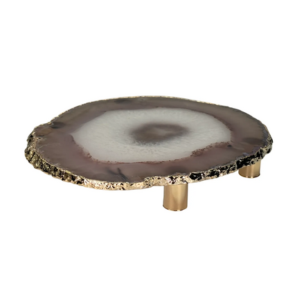 Luxe agaat verhoging display 18 cm