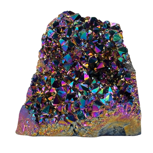 Titanium Rainbow cluster cut base #1
