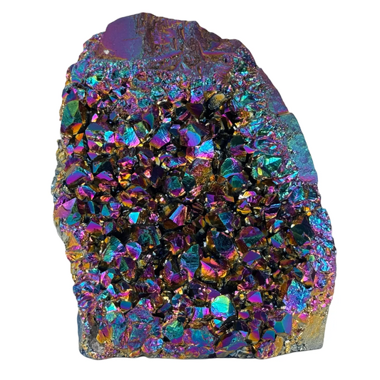 Titanium Rainbow cluster cut base #2