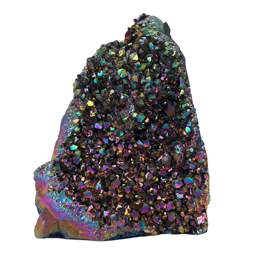 Titanium Rainbow cluster cut base #3