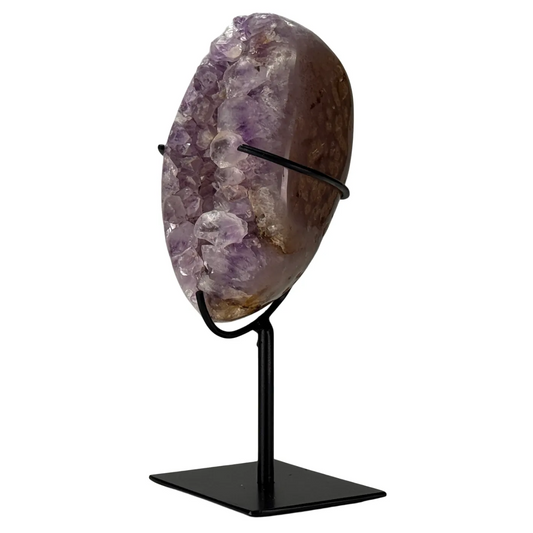 Amethist gepolijst op standaard #4