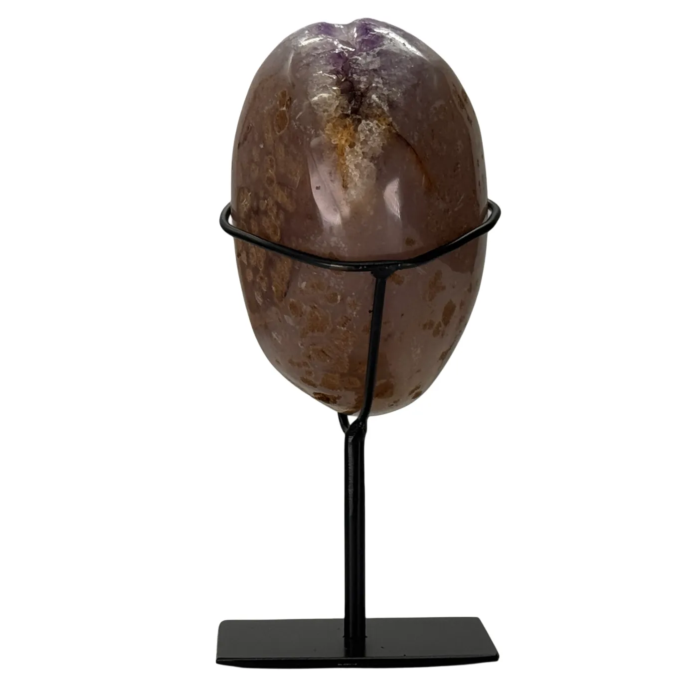 Améthyste polie sur la norme #4