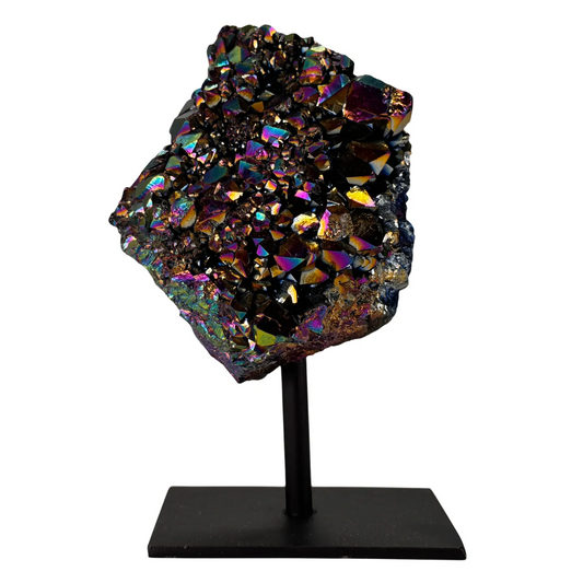 Titanium Rainbow Cluster op Voet #8