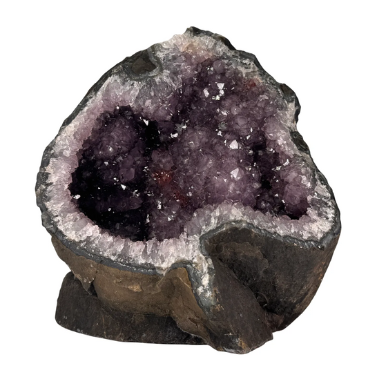 Prachtige Amethist Special uit Uruguay – 23 cm hoog en 6 kg zwaar.