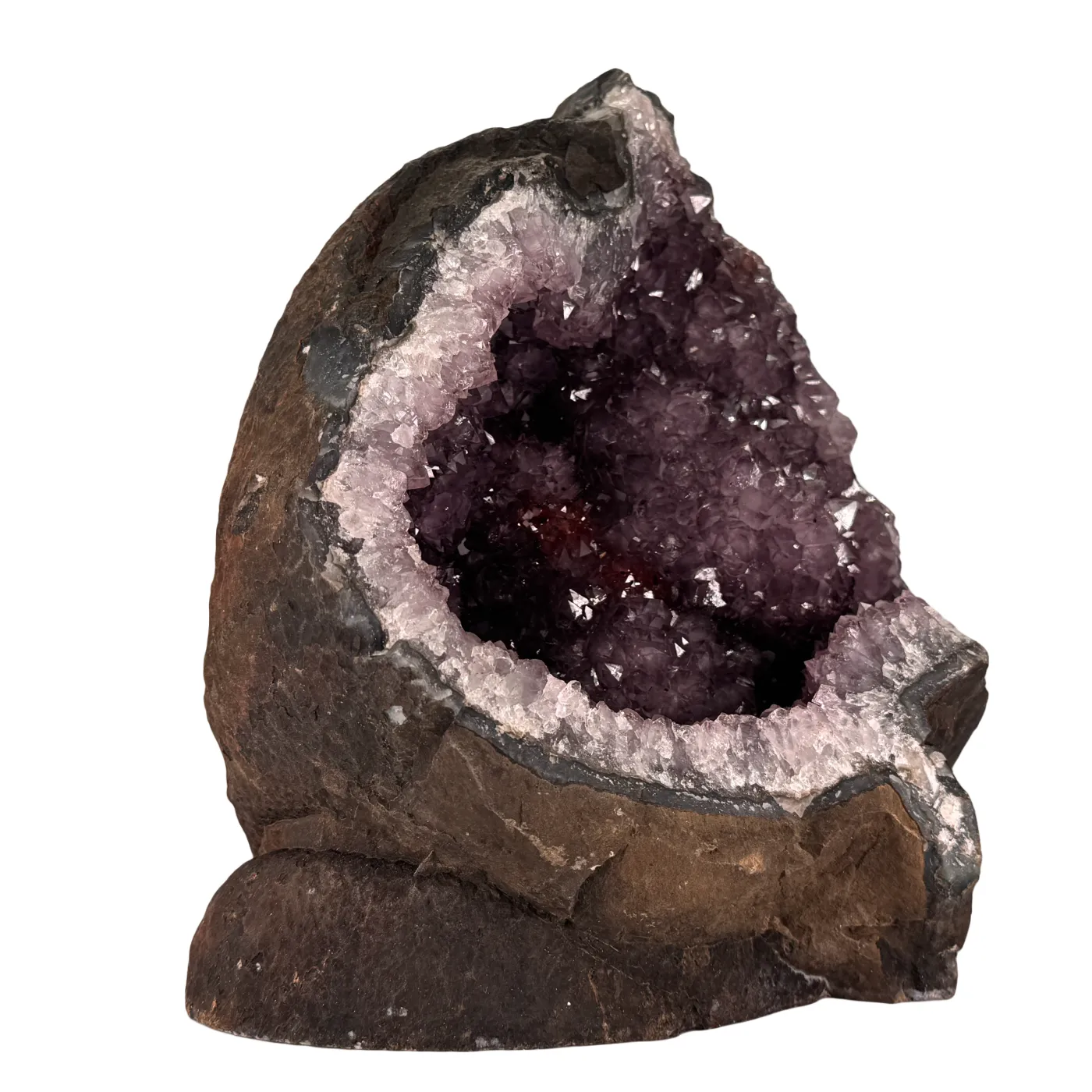Prachtige Amethist Special uit Uruguay – 23 cm hoog en 6 kg zwaar.