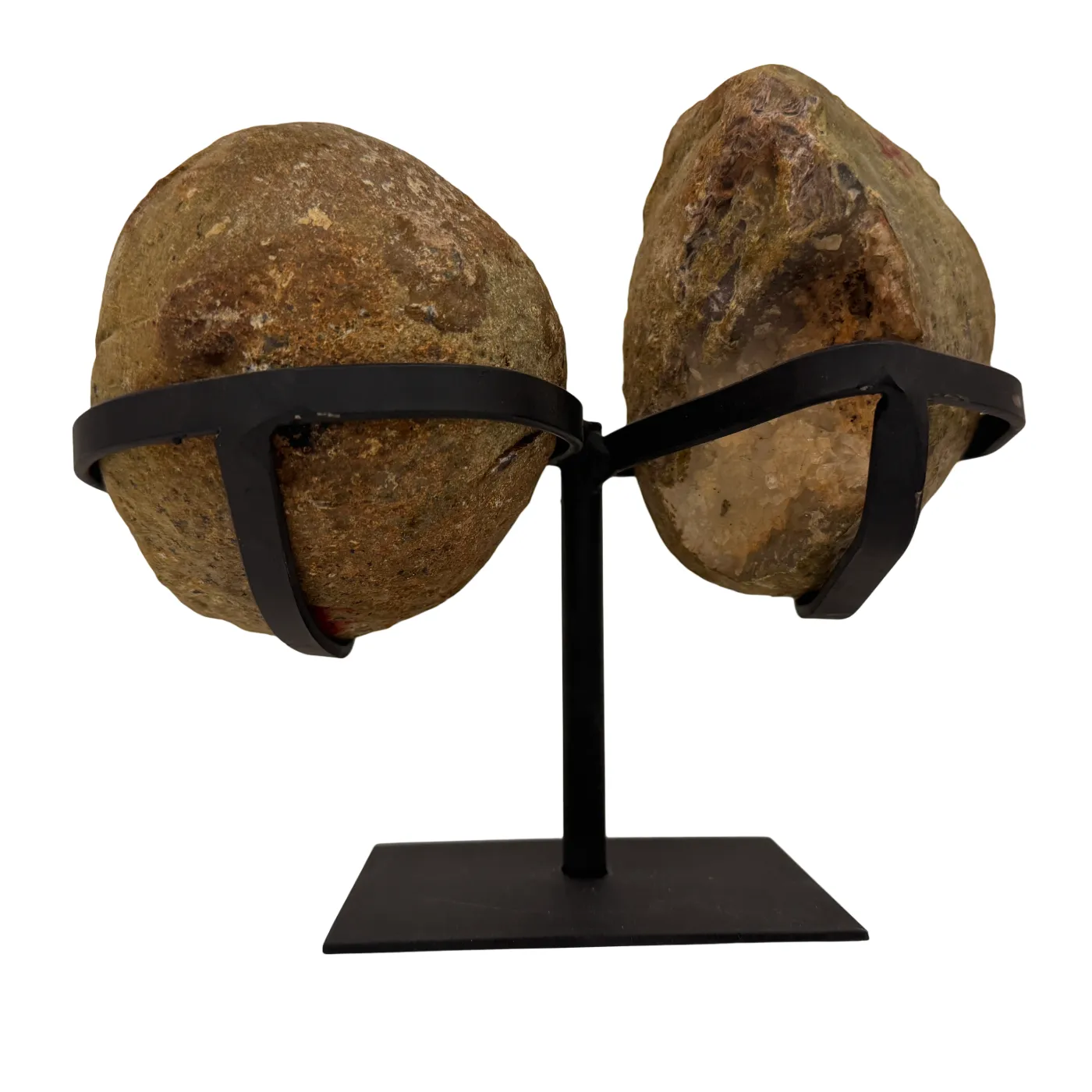 Agaat geode butterfly op standaard #3