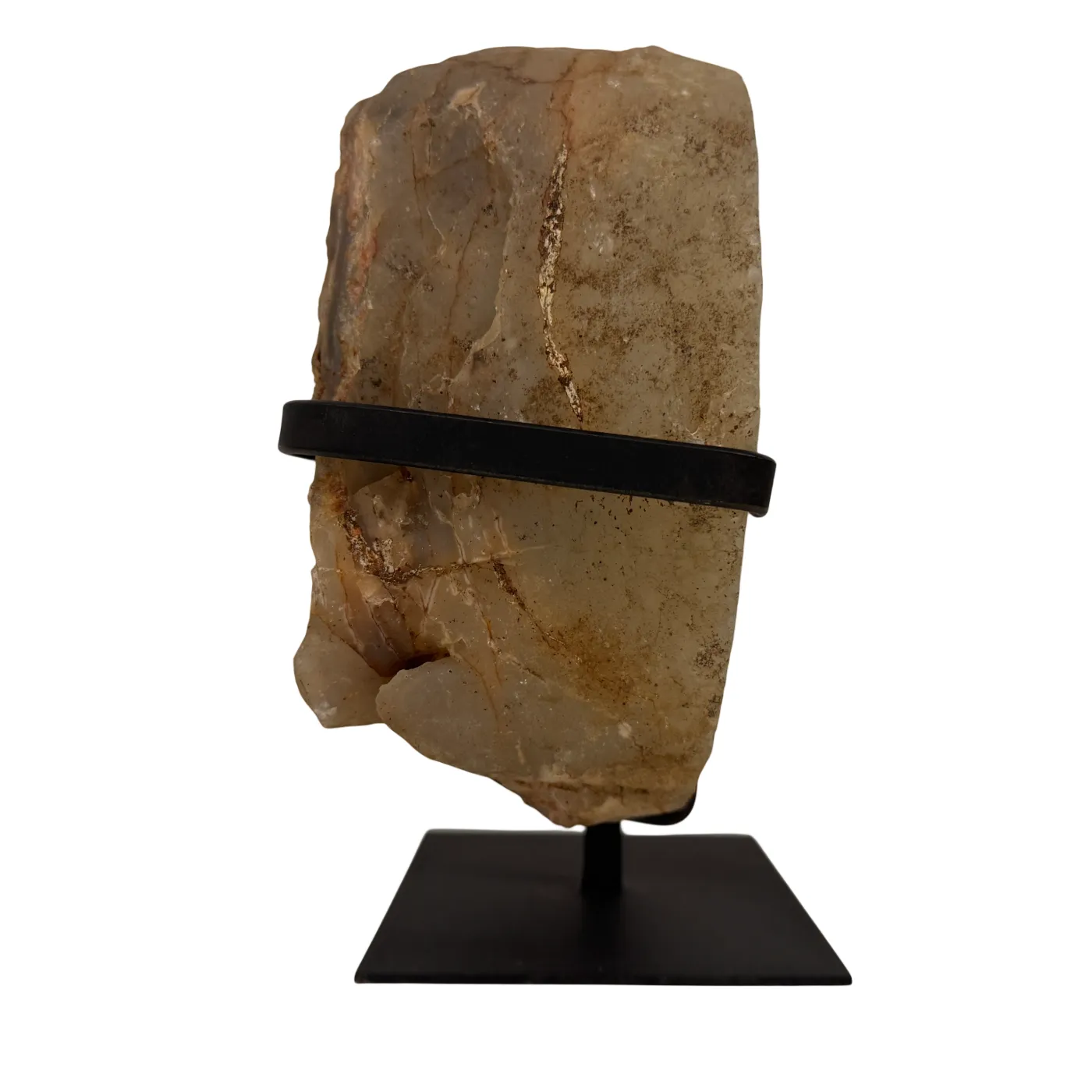 Agaat geode butterfly op standaard #5