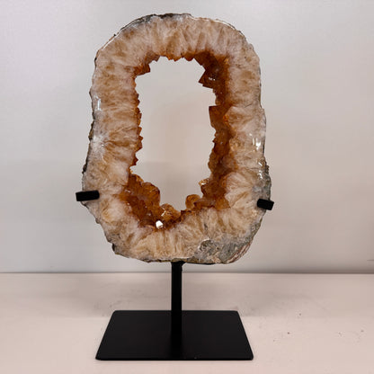 Citrien Portaal op Zwarte Metalen Standaard – uit Brazilië #1