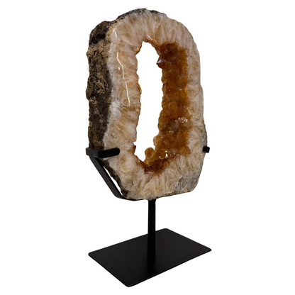 Citrien Portaal op Zwarte Metalen Standaard – uit Brazilië #1