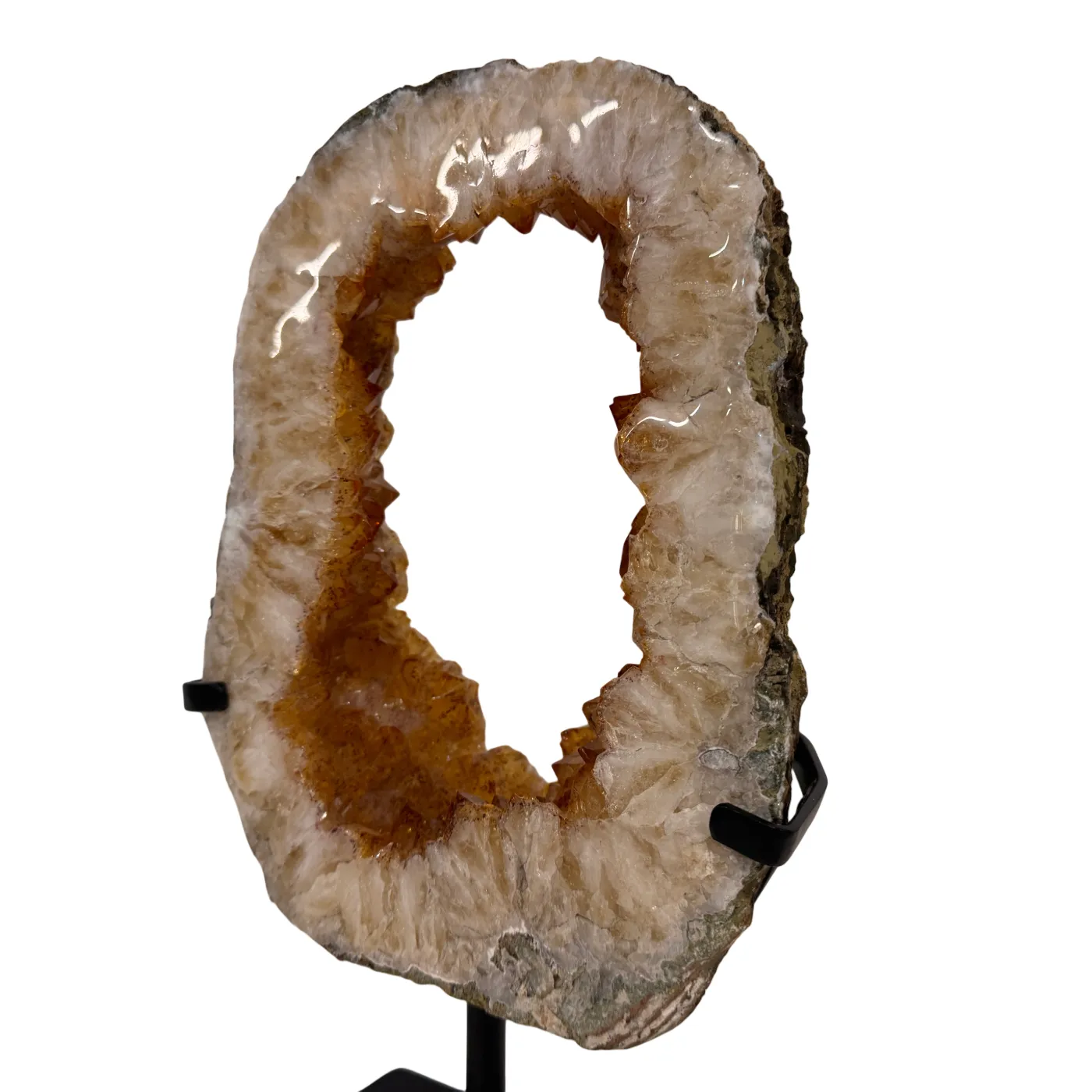 Citrien Portaal op Zwarte Metalen Standaard – uit Brazilië #1