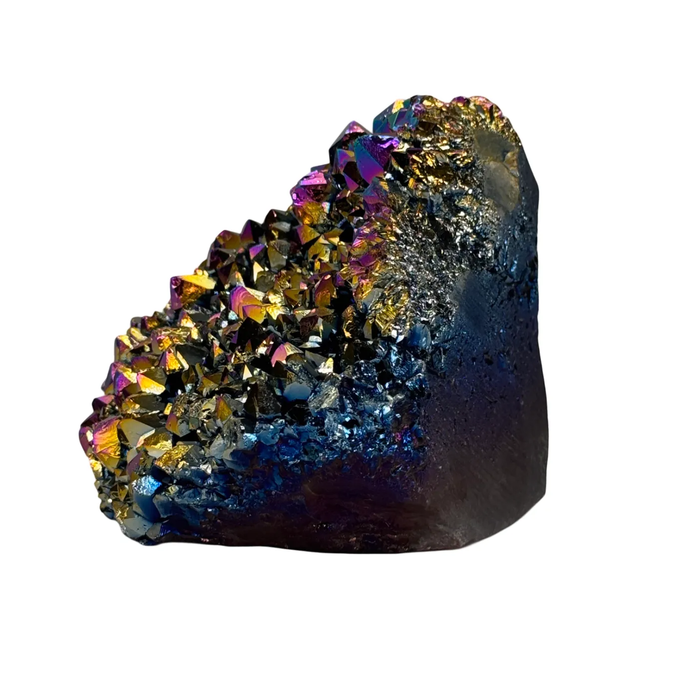 Rainbow titanium cluster #10