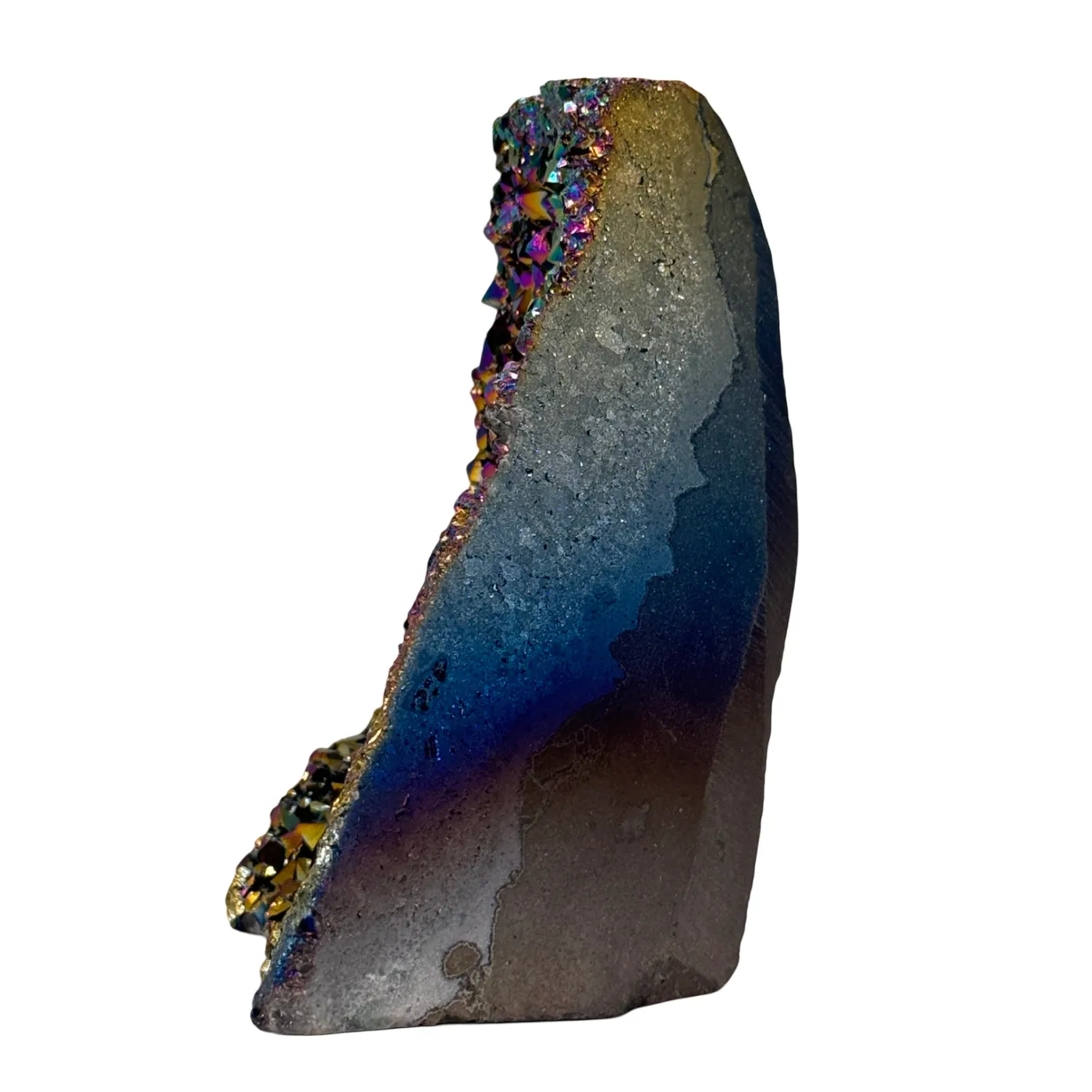 Rainbow titanium cluster #11