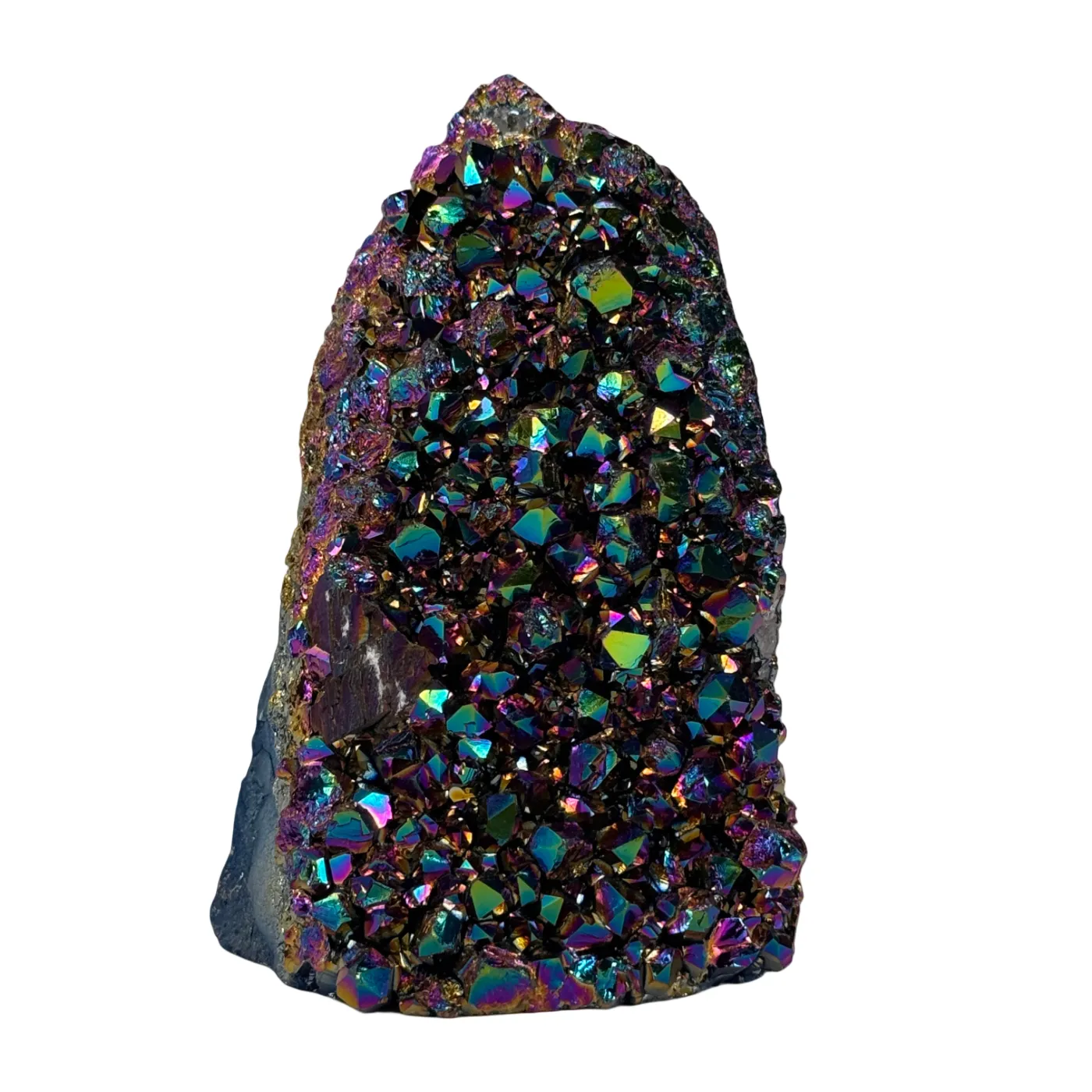 Rainbow titanium cluster #12