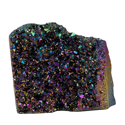 Rainbow titanium cluster #14