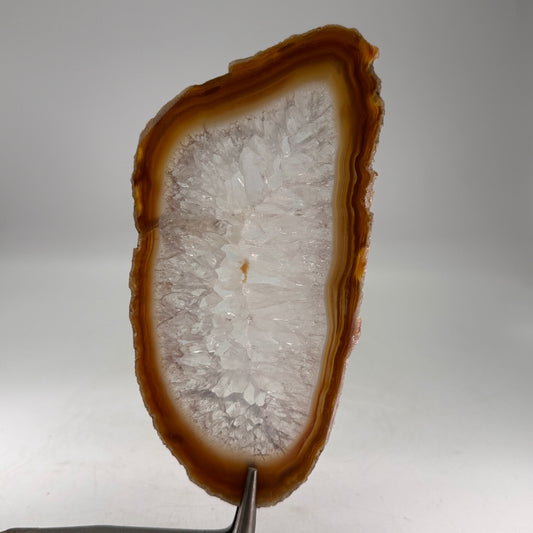 Dunne natuurlijke agaatschijf uit Brazilië