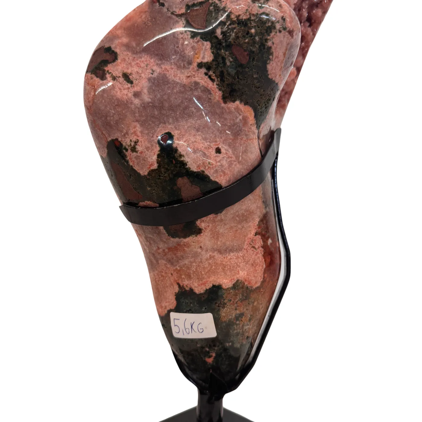 Améthyste rose sur support en métal – Haute qualité du Brésil #6