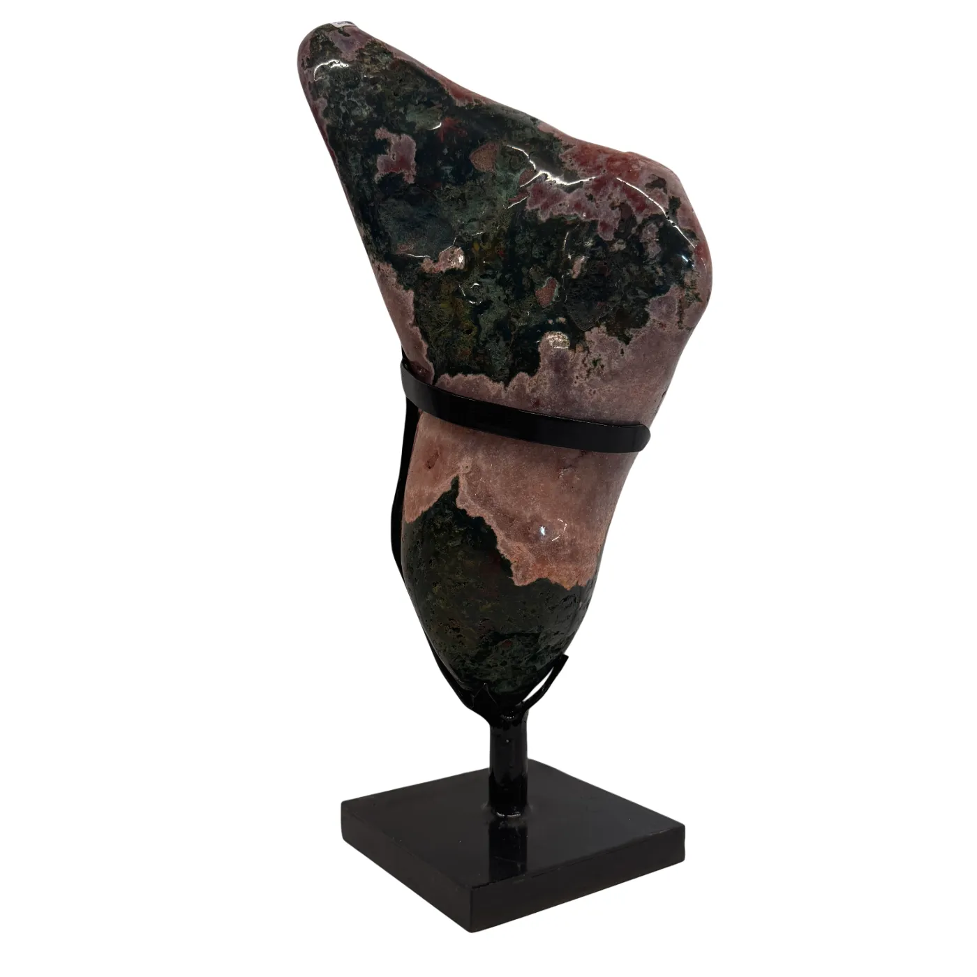 Améthyste rose sur support en métal – Haute qualité du Brésil #6