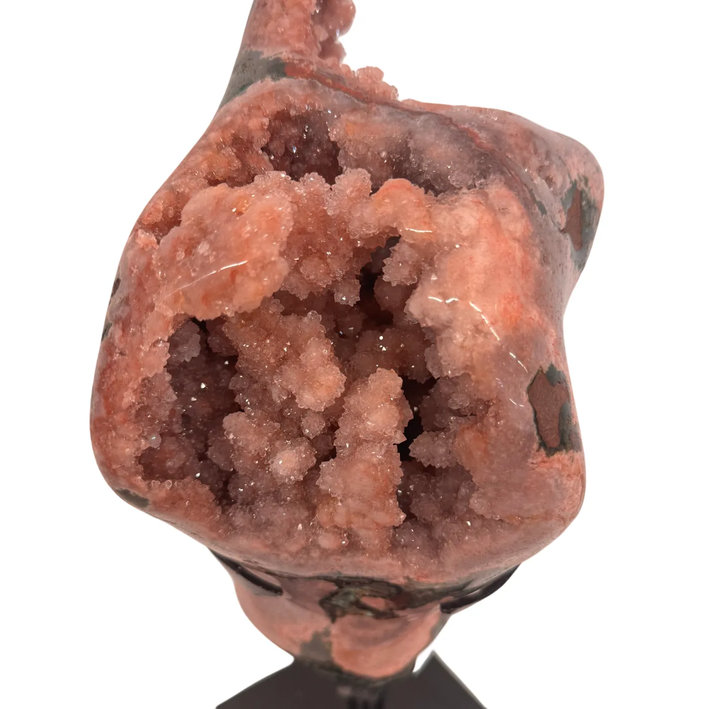 Améthyste rose sur support en métal – Haute qualité du Brésil #6