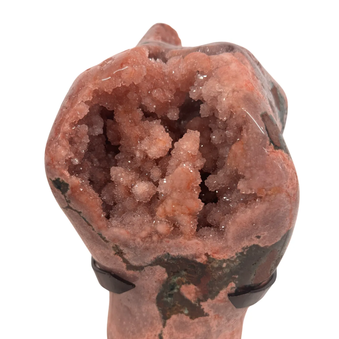 Améthyste rose sur support en métal – Haute qualité du Brésil #6