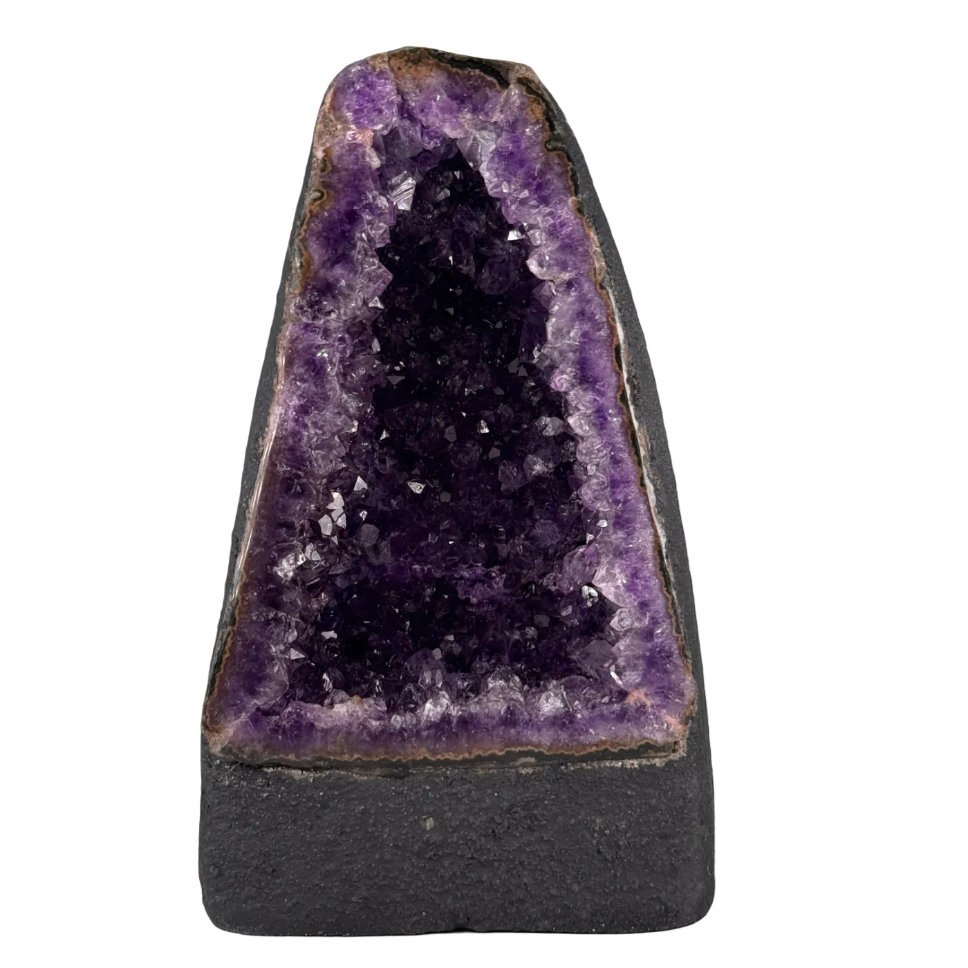 Amethist geode kathedraal klein - dieppaars - hoge kwaliteit #6