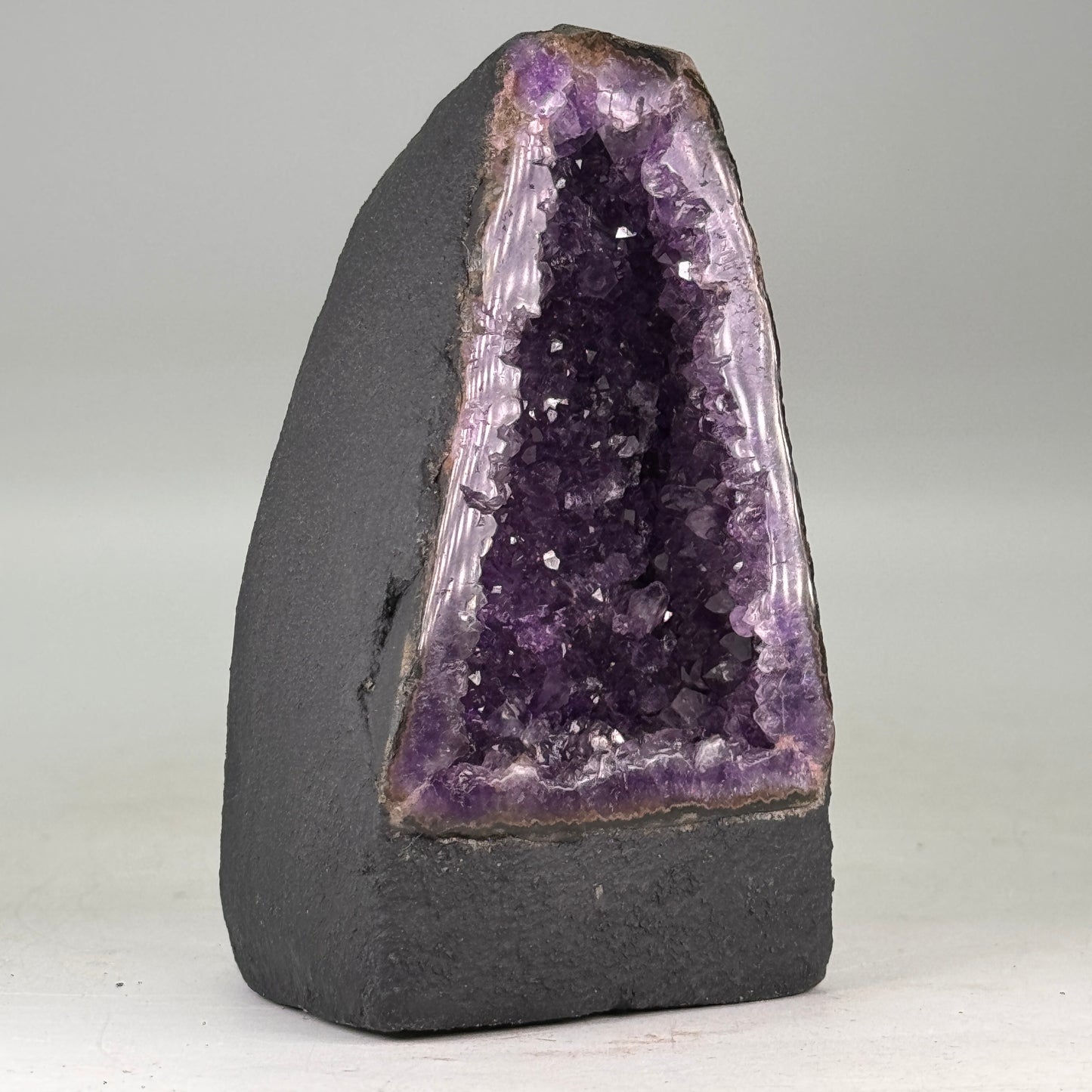 Amethist geode kathedraal klein - dieppaars - hoge kwaliteit #6