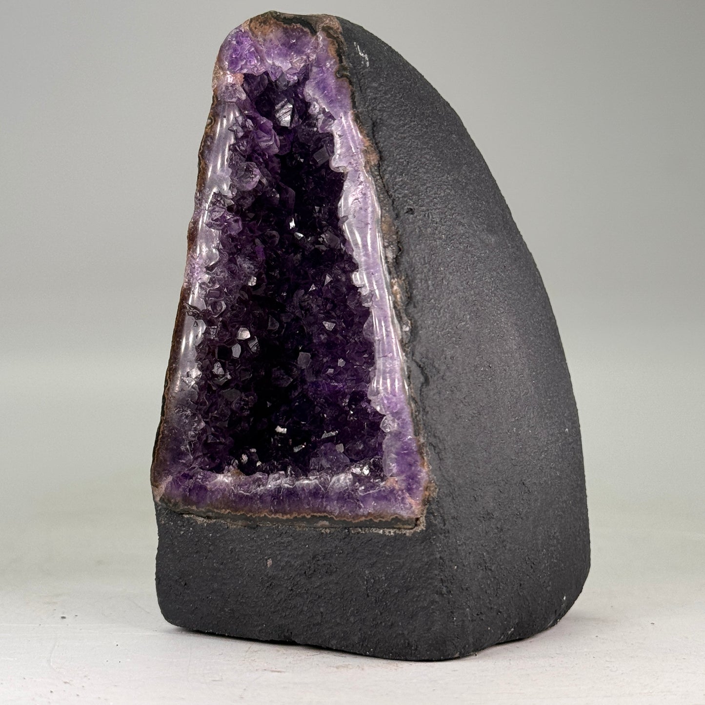 Amethist geode kathedraal klein - dieppaars - hoge kwaliteit #6