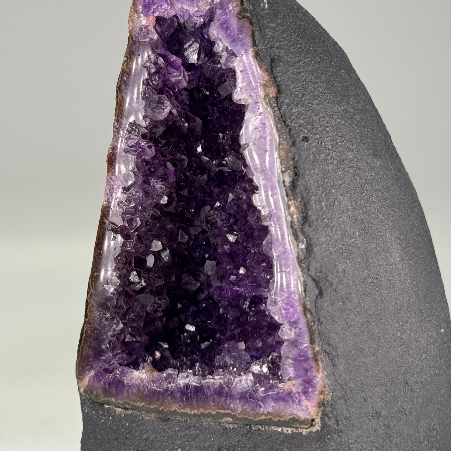 Amethist geode kathedraal klein - dieppaars - hoge kwaliteit #6