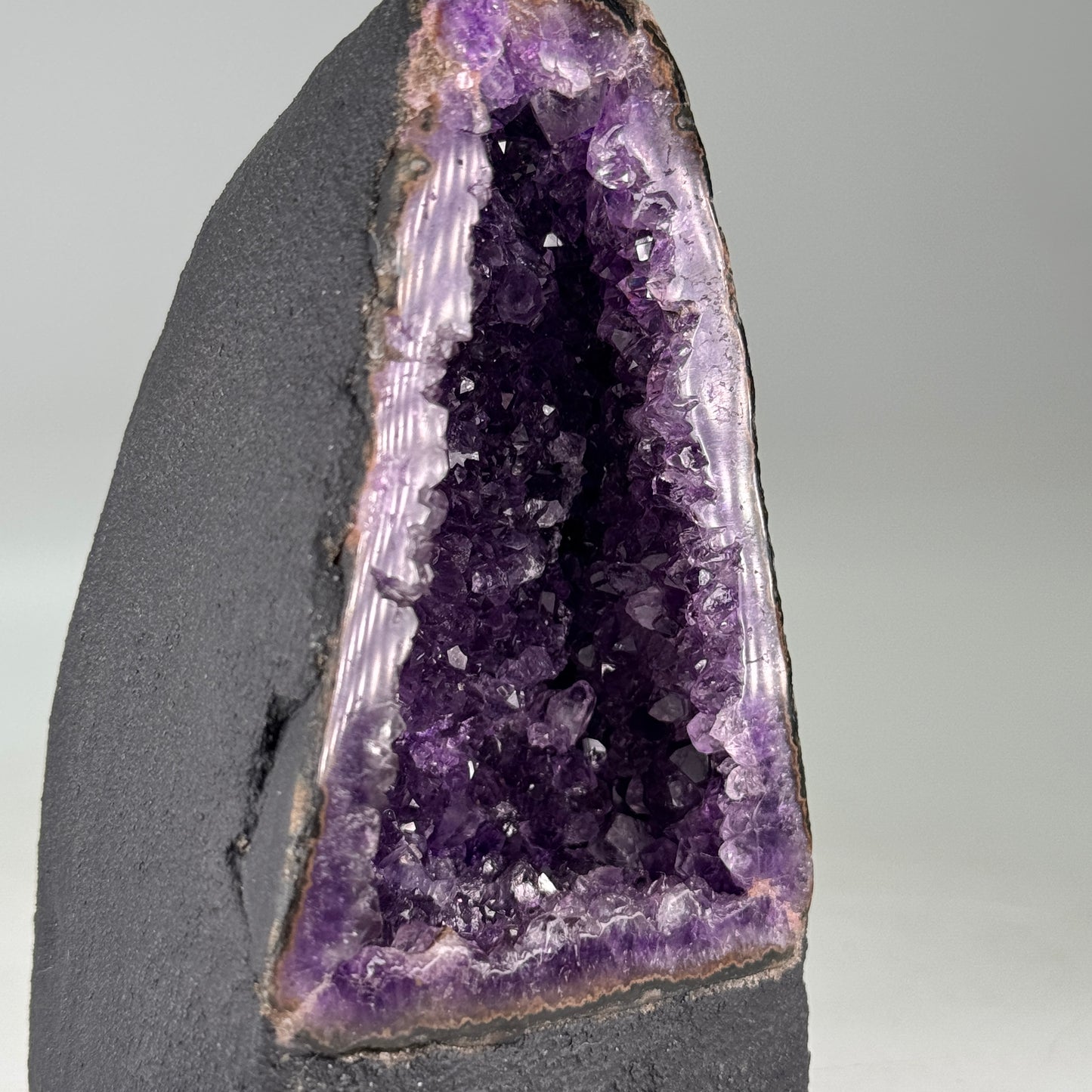 Amethist geode kathedraal klein - dieppaars - hoge kwaliteit #6