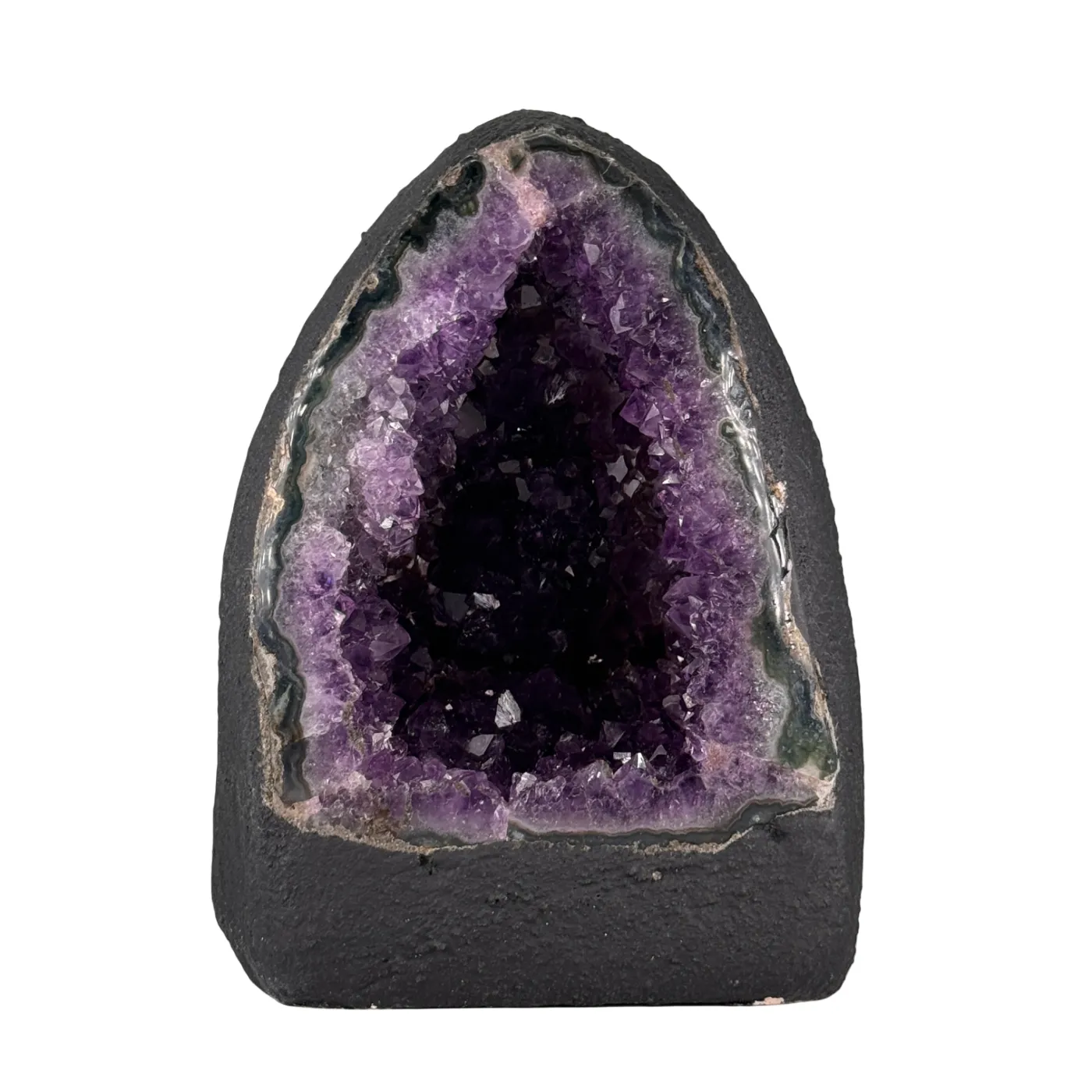 Amethist geode kathedraal klein - dieppaars - hoge kwaliteit #7