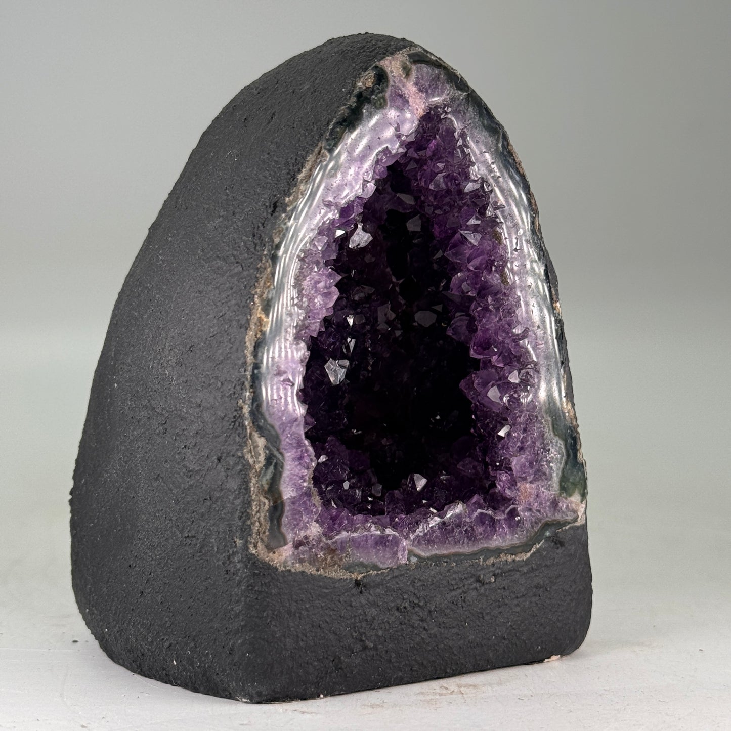 Amethist geode kathedraal klein - dieppaars - hoge kwaliteit #7