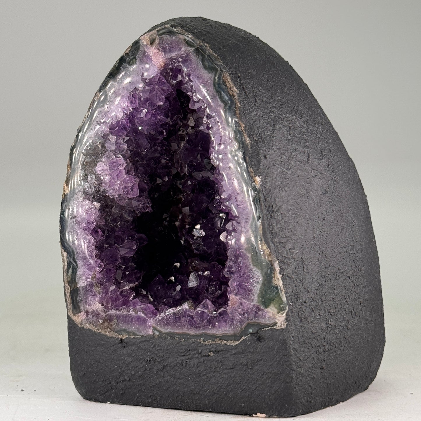 Amethist geode kathedraal klein - dieppaars - hoge kwaliteit #7