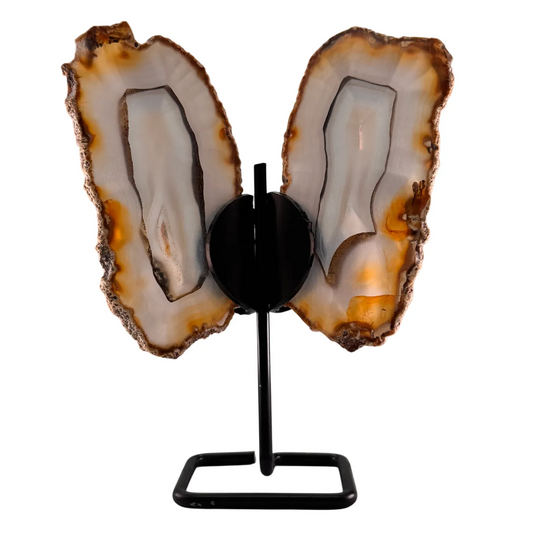 Agate Butterfly on Stand #2
