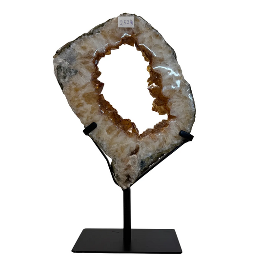 Citrien Portaal op Zwarte Metalen Standaard – uit Brazilië #12