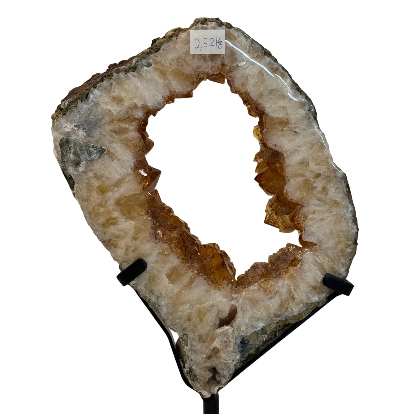 Citrien Portaal op Zwarte Metalen Standaard – uit Brazilië #12