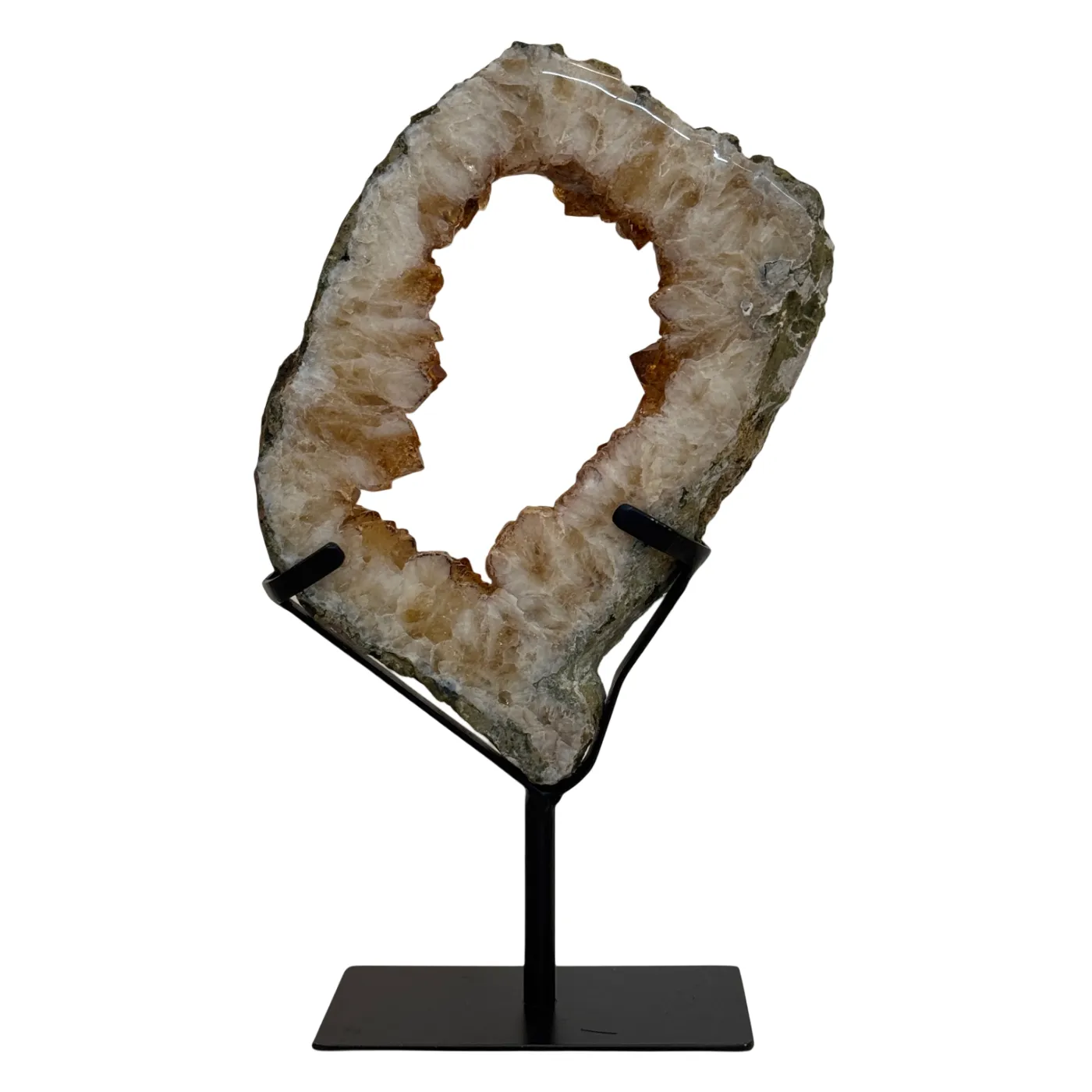 Citrien Portaal op Zwarte Metalen Standaard – uit Brazilië #12