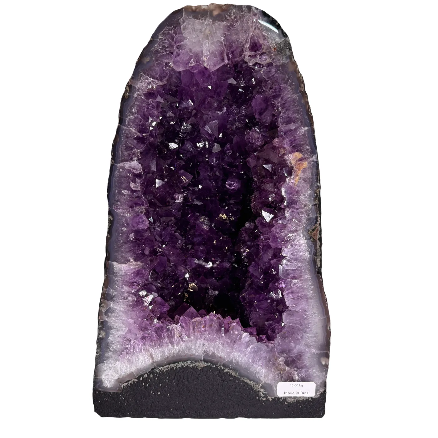 Dieppaarse Amethist Kathedraal – Hoge Kwaliteit uit Uruguay (13 kg)