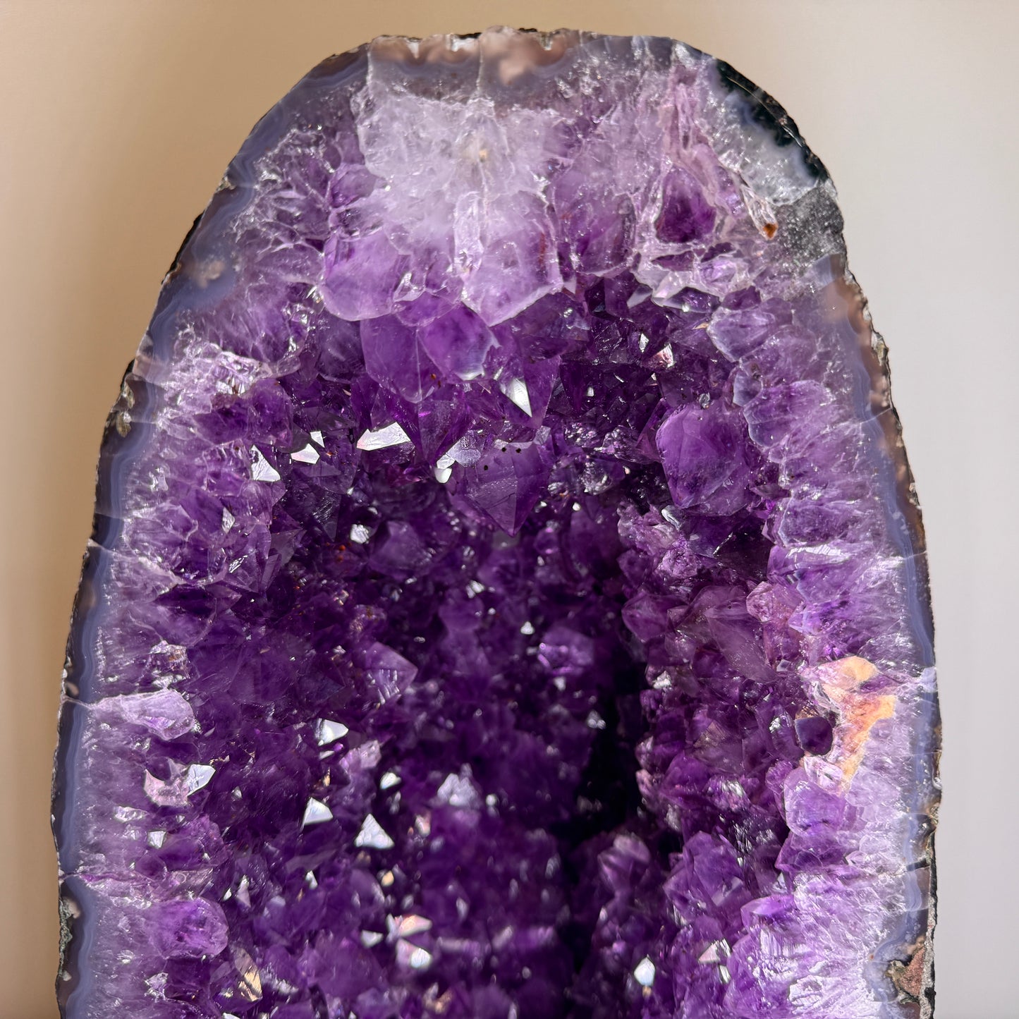 Dieppaarse Amethist Kathedraal – Hoge Kwaliteit uit Uruguay (13 kg)