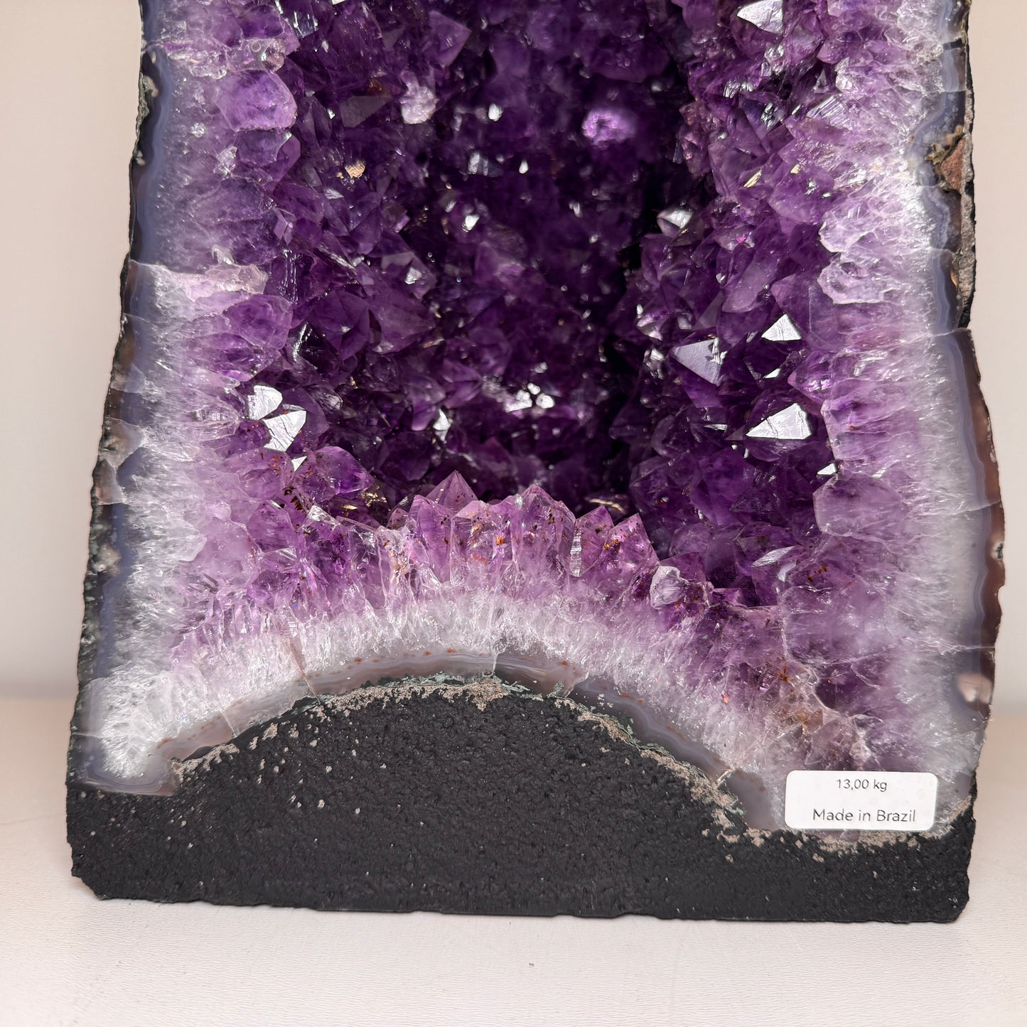 Dieppaarse Amethist Kathedraal – Hoge Kwaliteit uit Uruguay (13 kg)