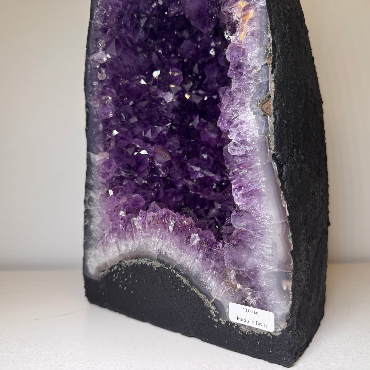 Dieppaarse Amethist Kathedraal – Hoge Kwaliteit uit Uruguay (13 kg)
