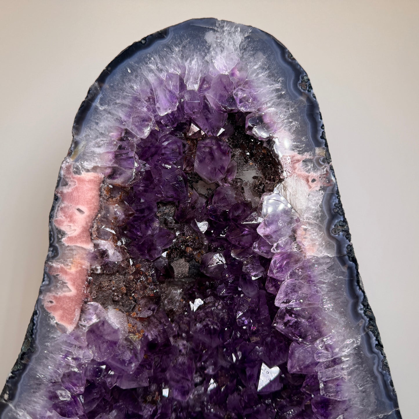 Dieppaarse Amethist Kathedraal – Hoge Kwaliteit uit Uruguay (11,4kg)