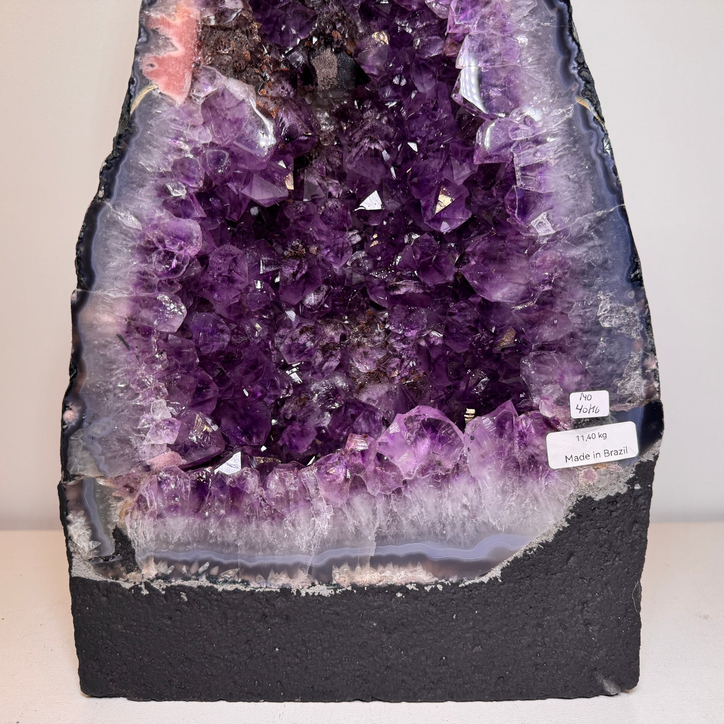 Dieppaarse Amethist Kathedraal – Hoge Kwaliteit uit Uruguay (11,4kg)