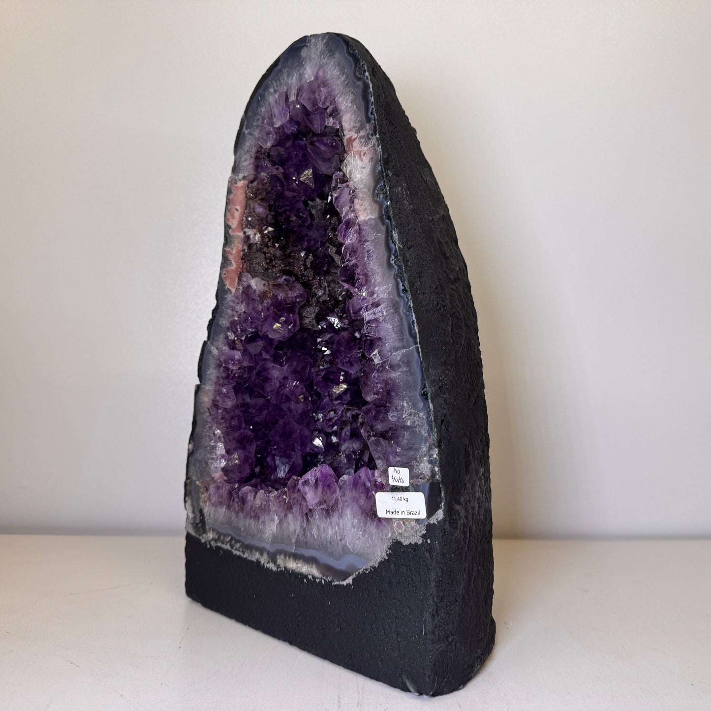 Dieppaarse Amethist Kathedraal – Hoge Kwaliteit uit Uruguay (11,4kg)