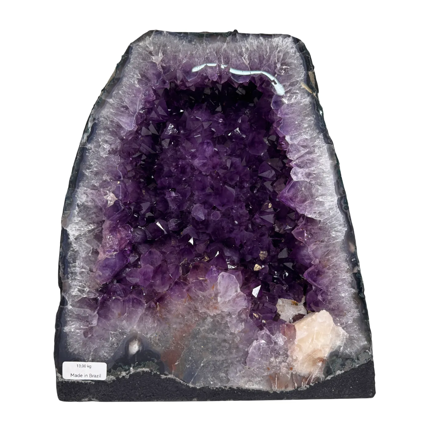 Dieppaarse Amethist Kathedraal – Hoge Kwaliteit uit Uruguay (13 kg)