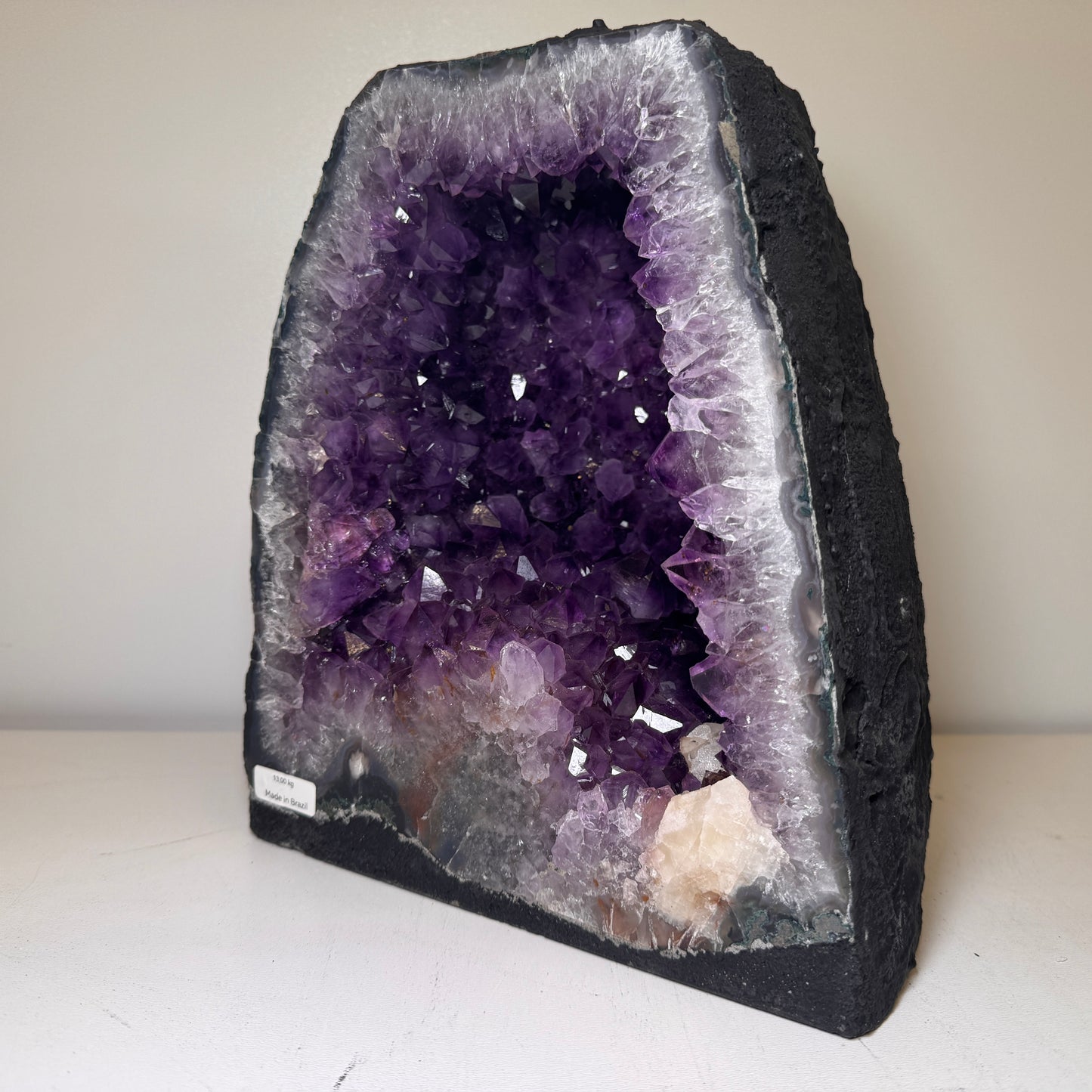 Dieppaarse Amethist Kathedraal – Hoge Kwaliteit uit Uruguay (13 kg)