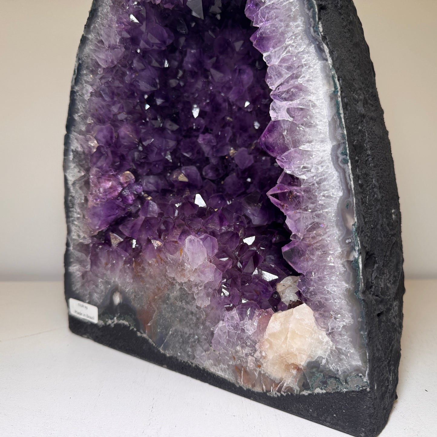 Dieppaarse Amethist Kathedraal – Hoge Kwaliteit uit Uruguay (13 kg)