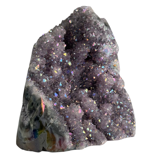 Titanium Aura Kwarts – Cut Base #4