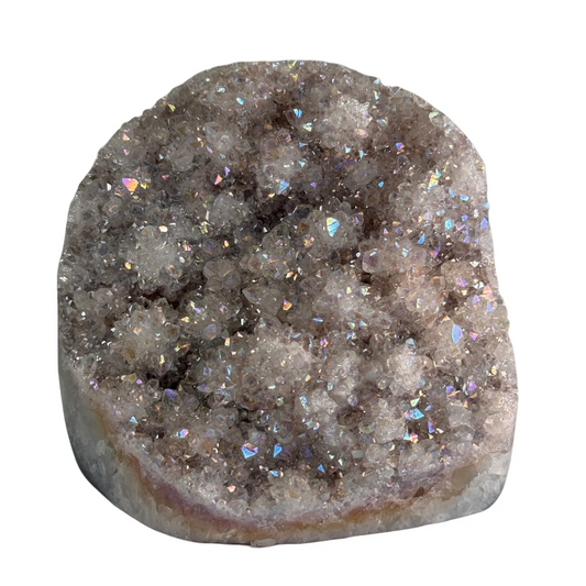 Titanium Aura Kwarts – Cut Base #5