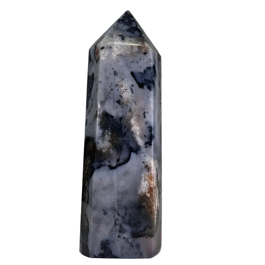 Blauwe Jaspis Toren (Obelisk) – Gepolijst & Hoogwaardige Kwaliteit